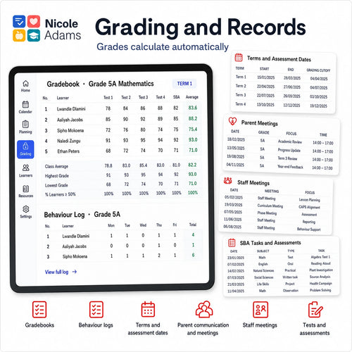 Interactive All-in-One Teacher Planner