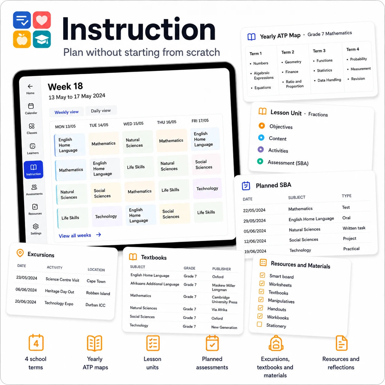 Interactive All-in-One Teacher Planner