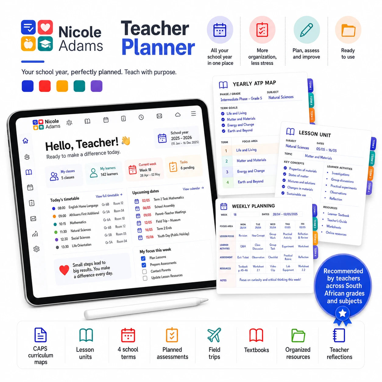 Interactive All-in-One Teacher Planner